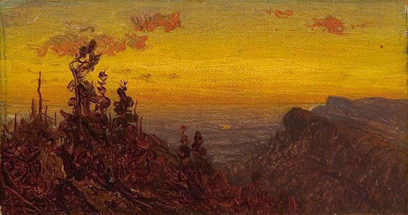 Sanford Robinson Gifford From the Shawangunk Mountains oil painting image